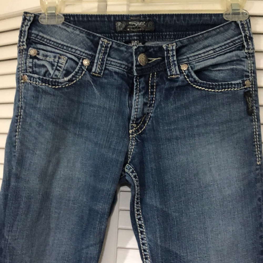 Silver jeans